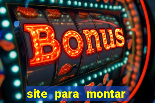 site para montar time de futebol